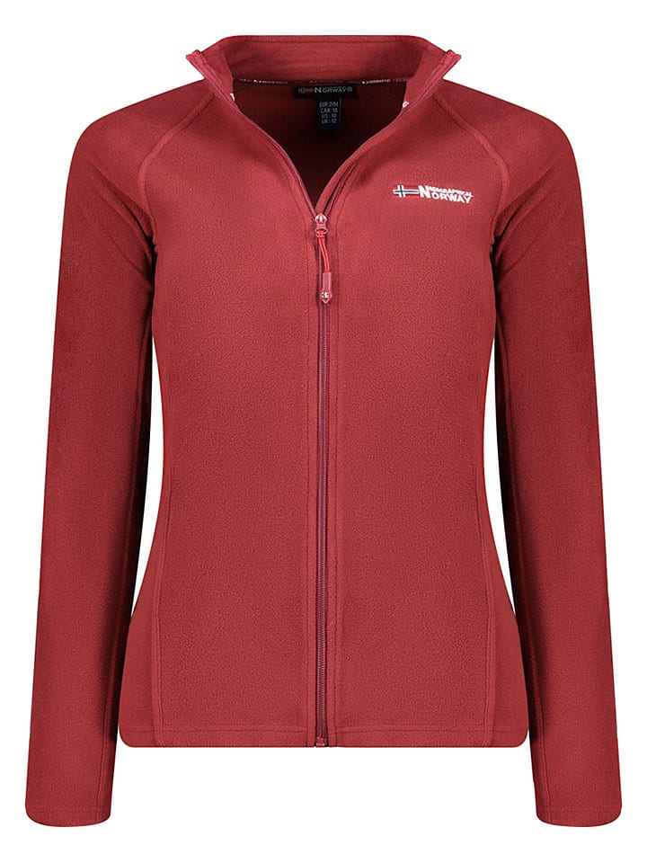 Fleecejacke "Tug" in Bordeaux