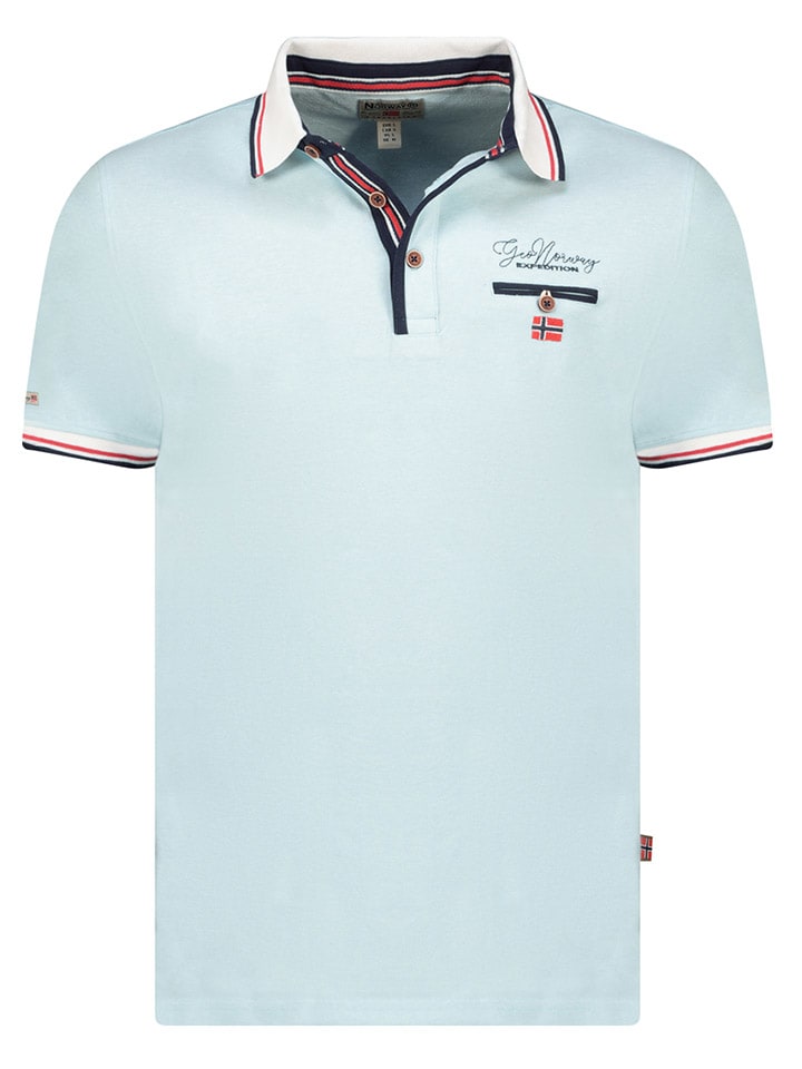 Poloshirt "Kblended" in Hellblau