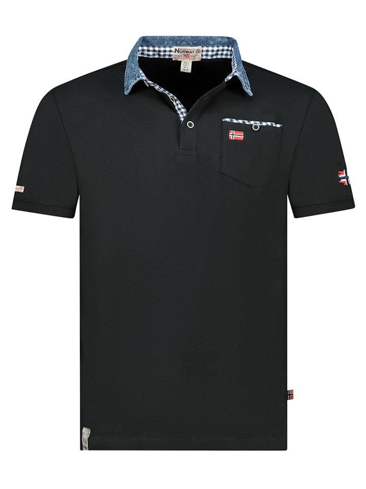 Koszulka polo "Kerwin" w kolorze czarnym