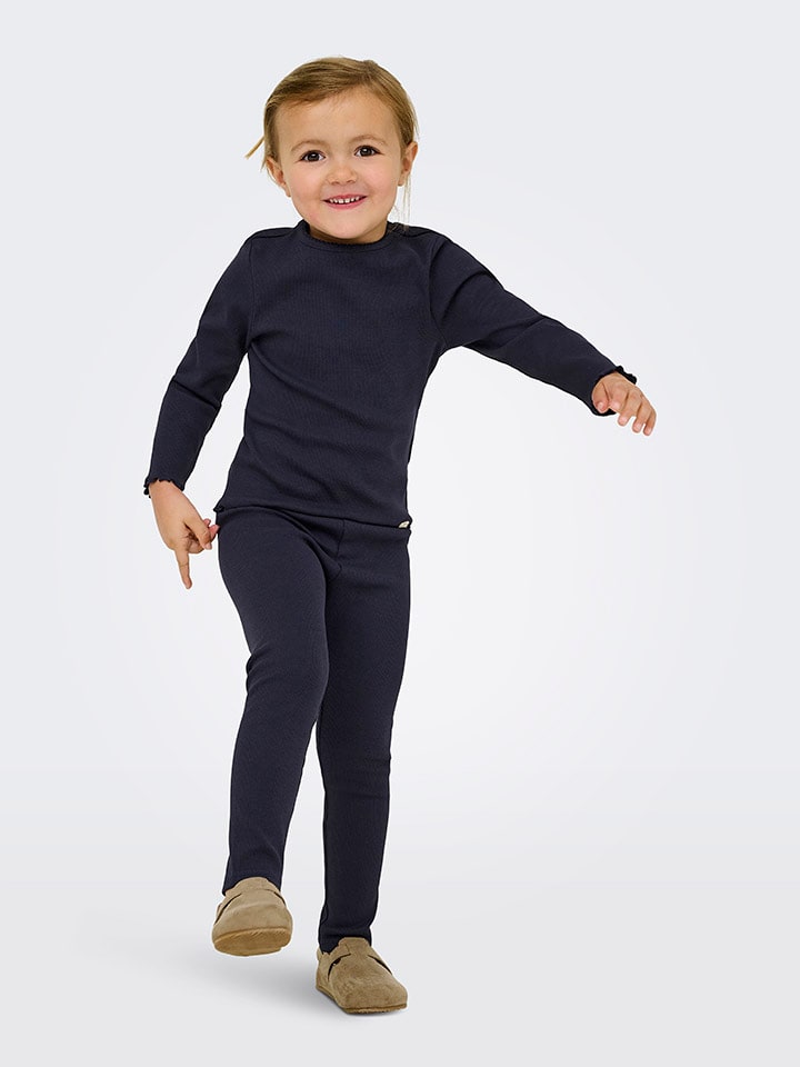 Legginsy "Trinny" w kolorze granatowym