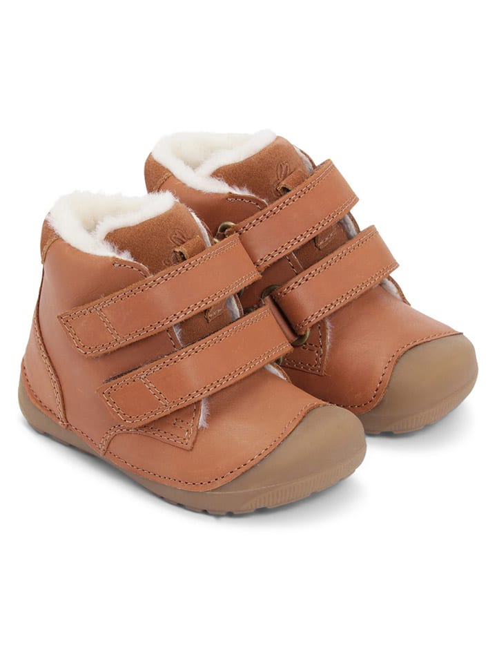 Leren boots "Petit Mid Winter Strap" oranje