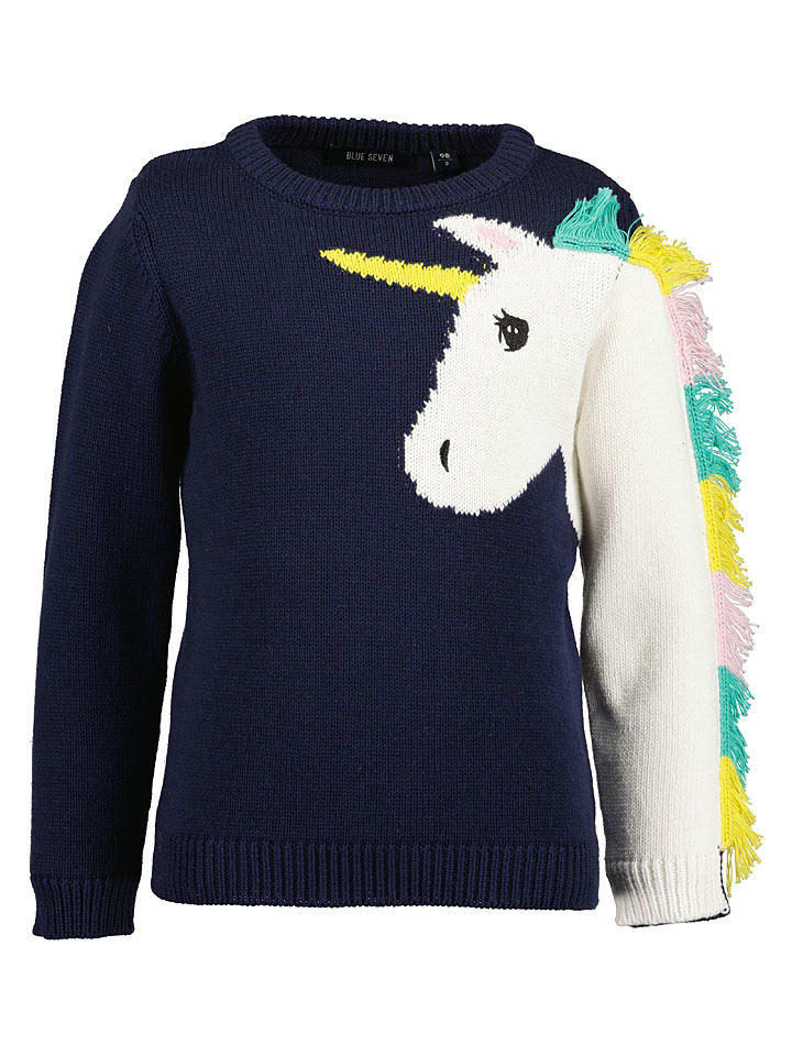 Pullover in Dunkelblau