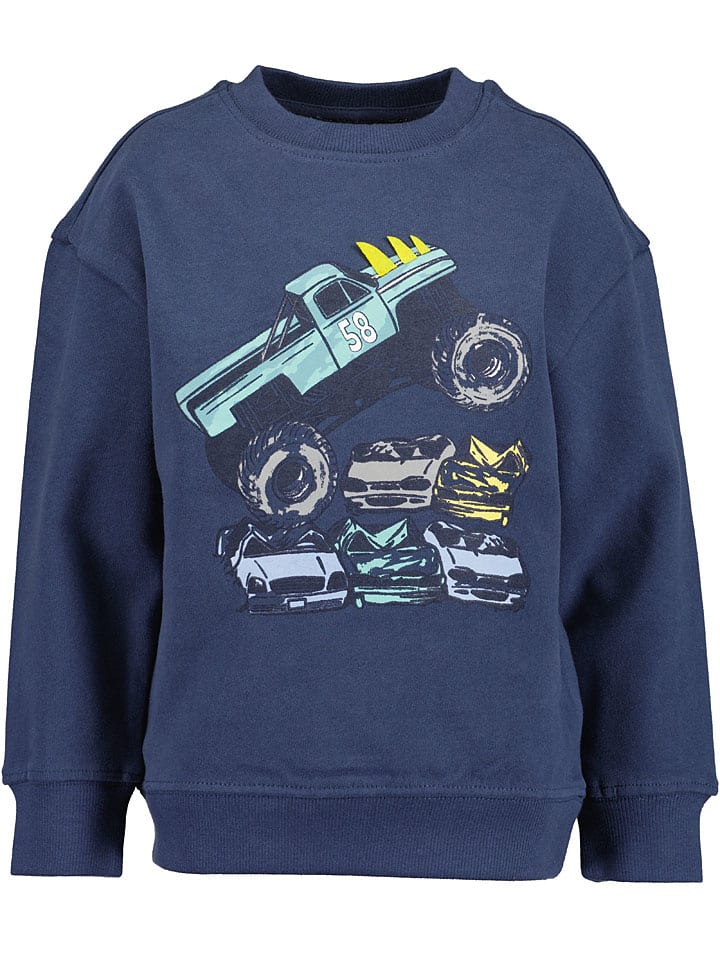 Sweatshirt in Dunkelblau