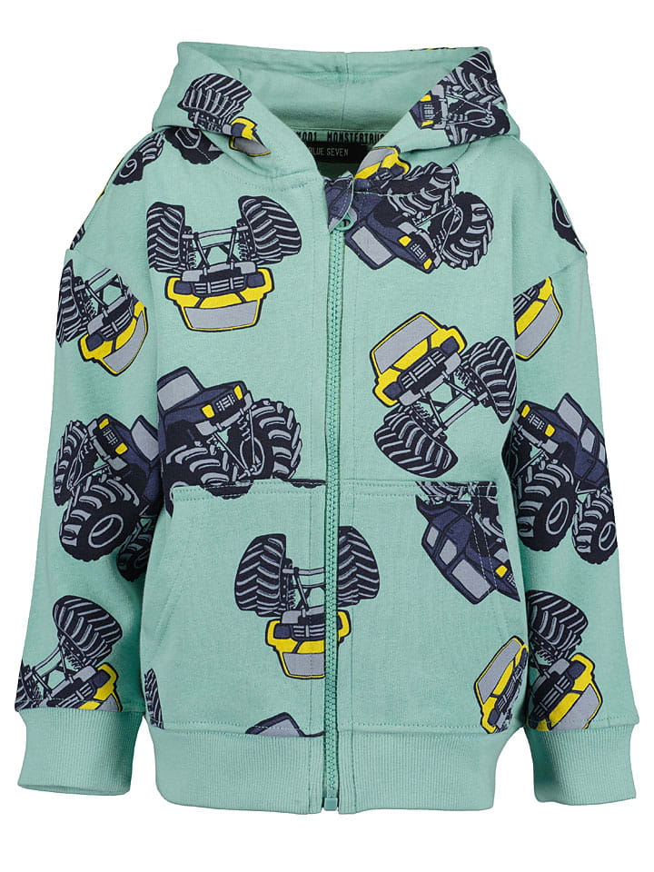 Bluza w kolorze turkusowym