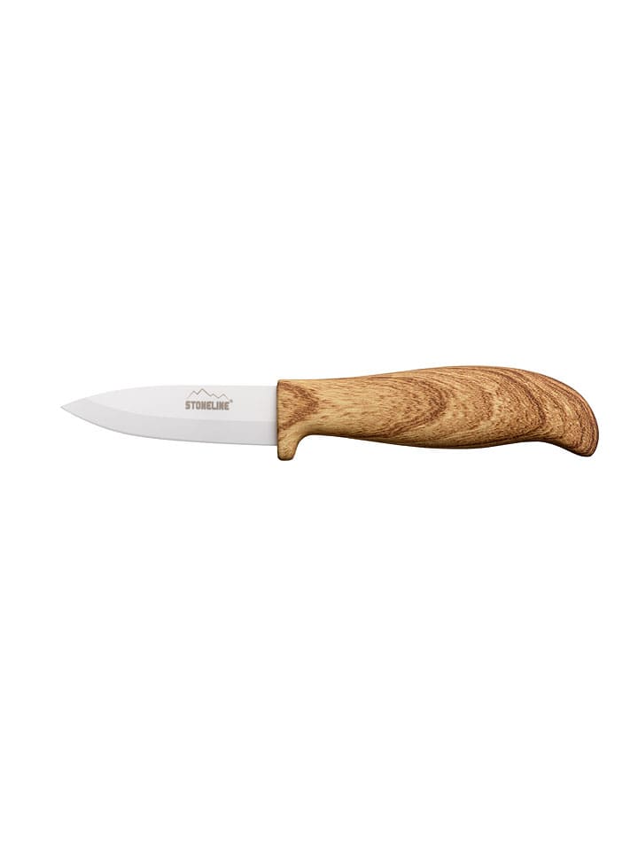 Schälmesser ''Back to Nature'' in Hellbraun - (L)18 cm