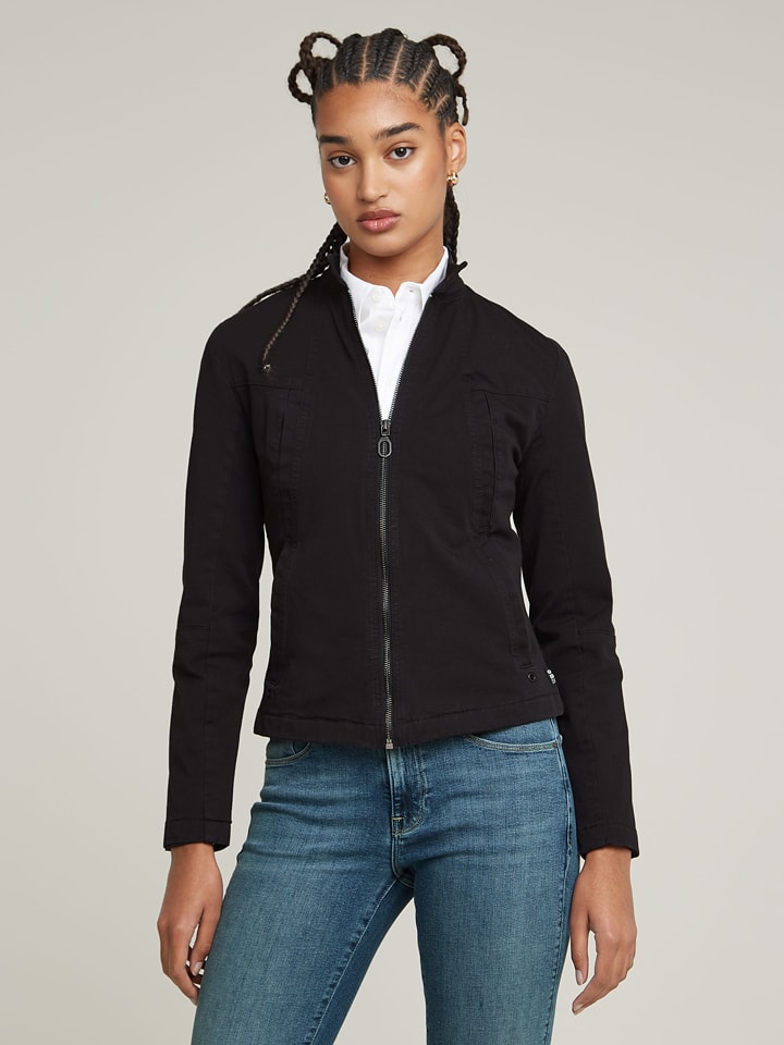 Übergangsjacke in Schwarz