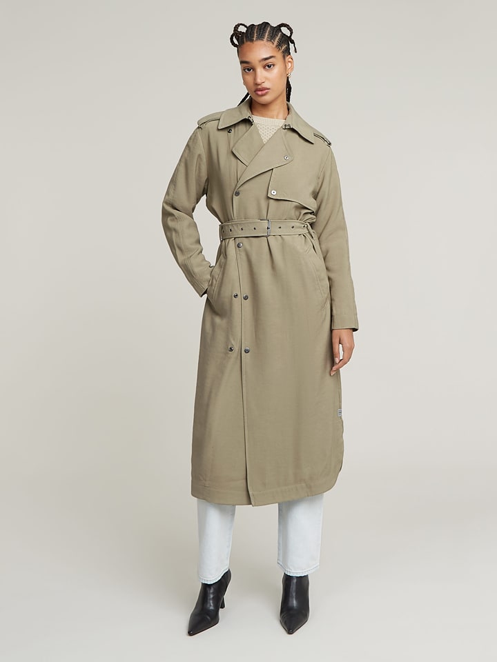 Trenchcoat in Khaki