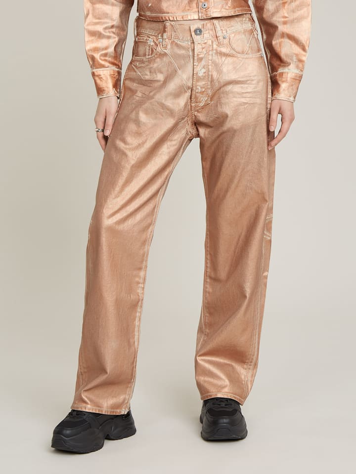 Jeans "Bowey" - Comfort fit - in Beige/ Gold
