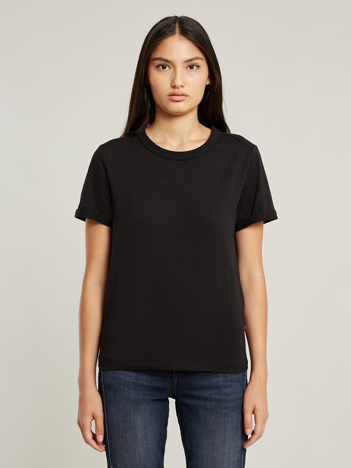 Shirt in Schwarz