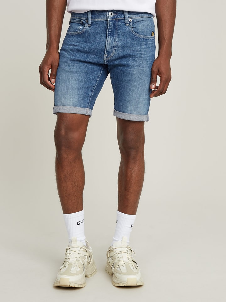 Jeans-Shorts in Blau