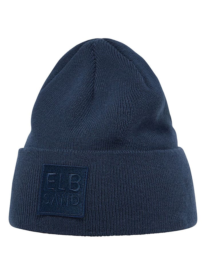 Czapka beanie w kolorze granatowym