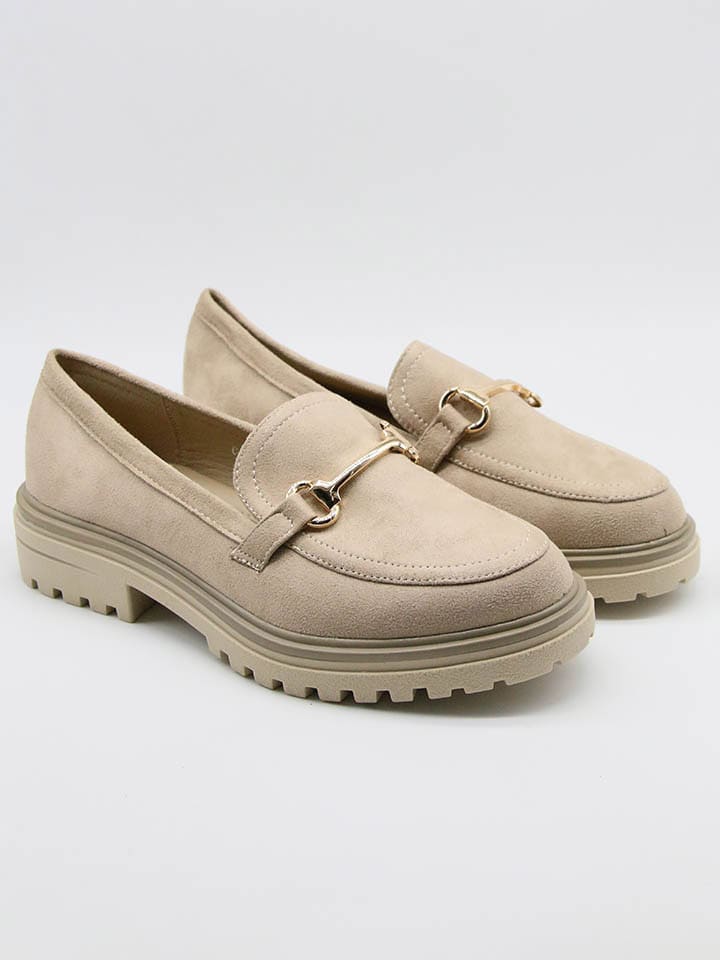 Mocassins beige