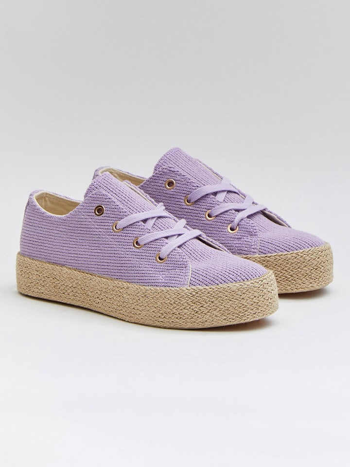 Espadrilles in Lila