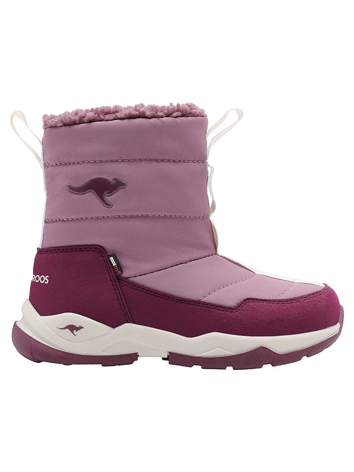 KangaROOS K-FR Floki RTX sneeuwlaarzen, BlackBerry/Grape, 37