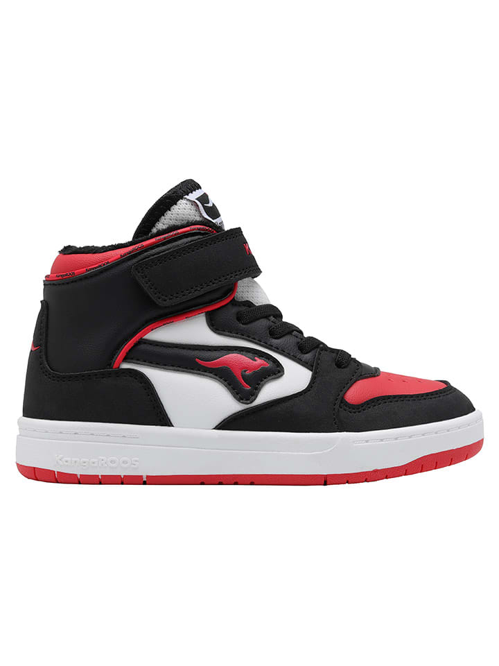 Sneakersy "K-CP Rim Mid EV" w kolorze czarno-różowym