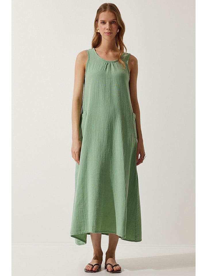 Kleid in Grün