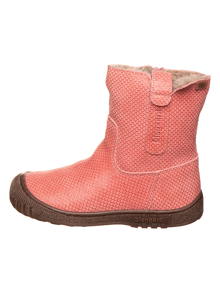 Leren boots lichtroze