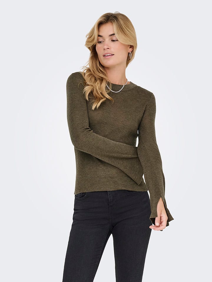 Longsleeve in Braun