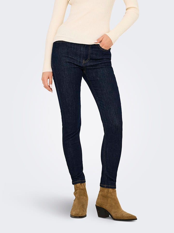 Spijkerbroek - slim fit - donkerblauw