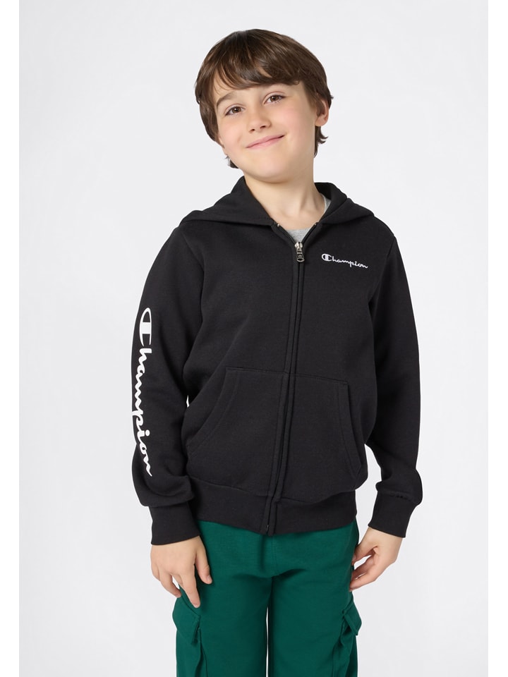 Sweatvest zwart