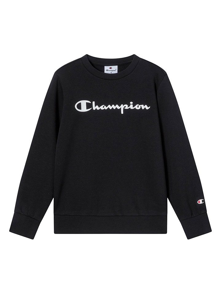Sweatshirt in Schwarz