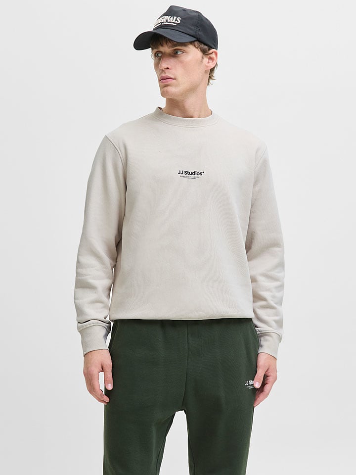 Sweatshirt in Creme