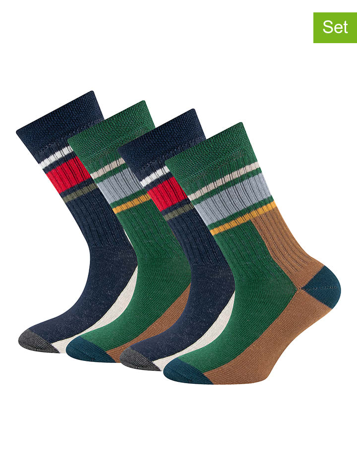 4er-Set: Tennissocken in Bunt