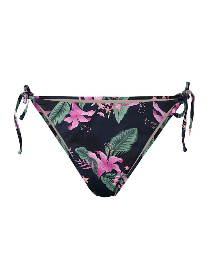 Bikinislip "Elly" donkerblauw/lichtroze