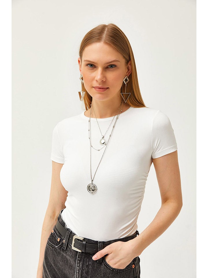 Shirt in Weiß