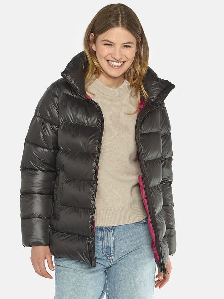 Steppjacke in Schwarz