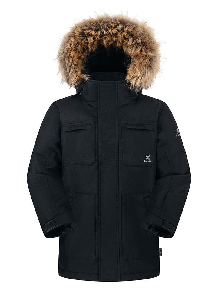 Parka ''Enzo'' in Schwarz