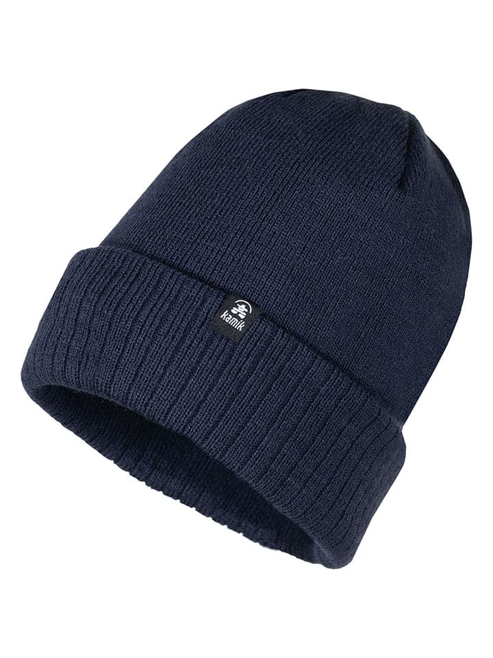 Czapka beanie "Finchs" w kolorze granatowym