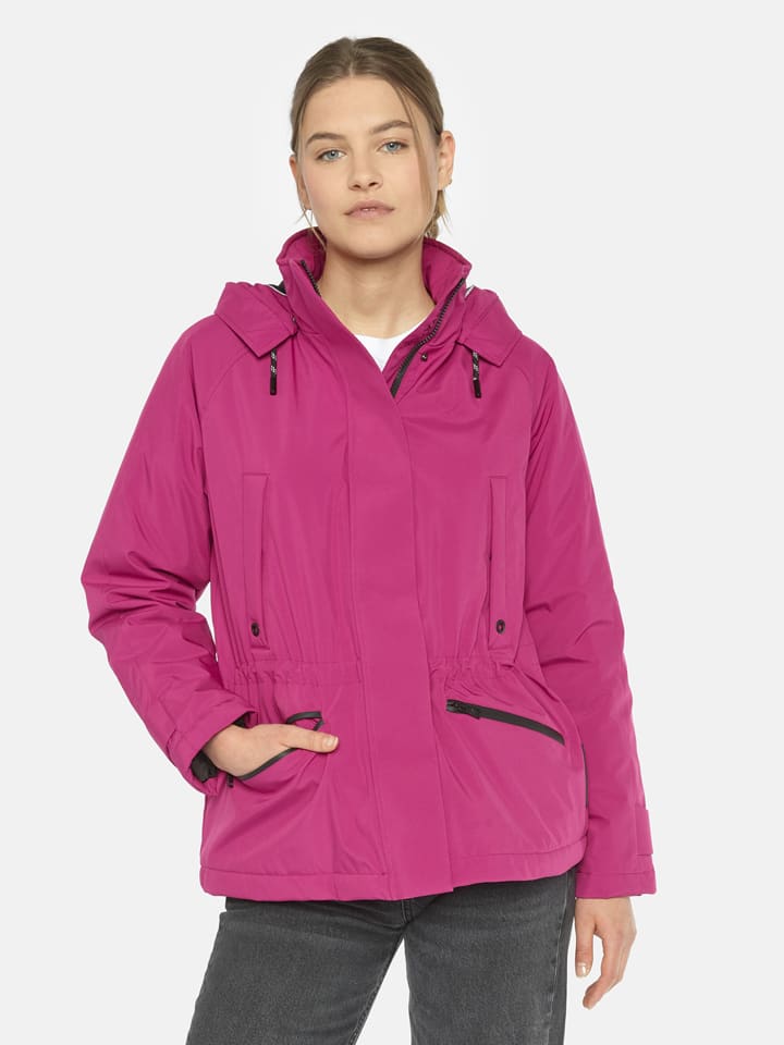 Übergangsmantel in Pink