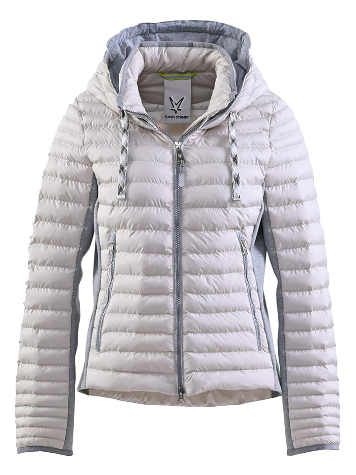 Steppjacke in Beige