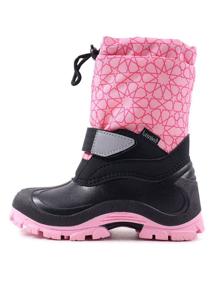 Winterstiefel in Rosa