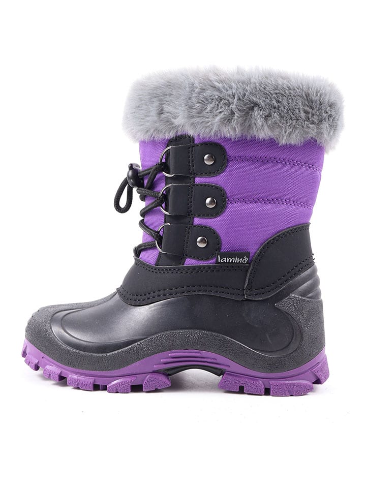 Winterstiefel in Lila