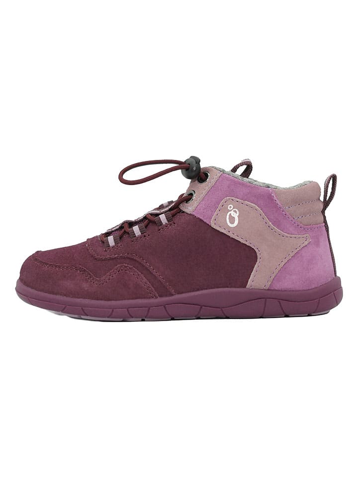 Leder-Barfußschuhe in Lila