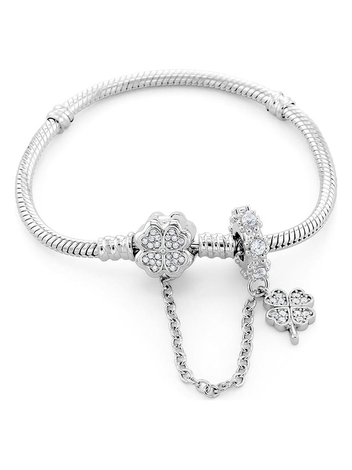 Silber-Armband mit Edelsteinen