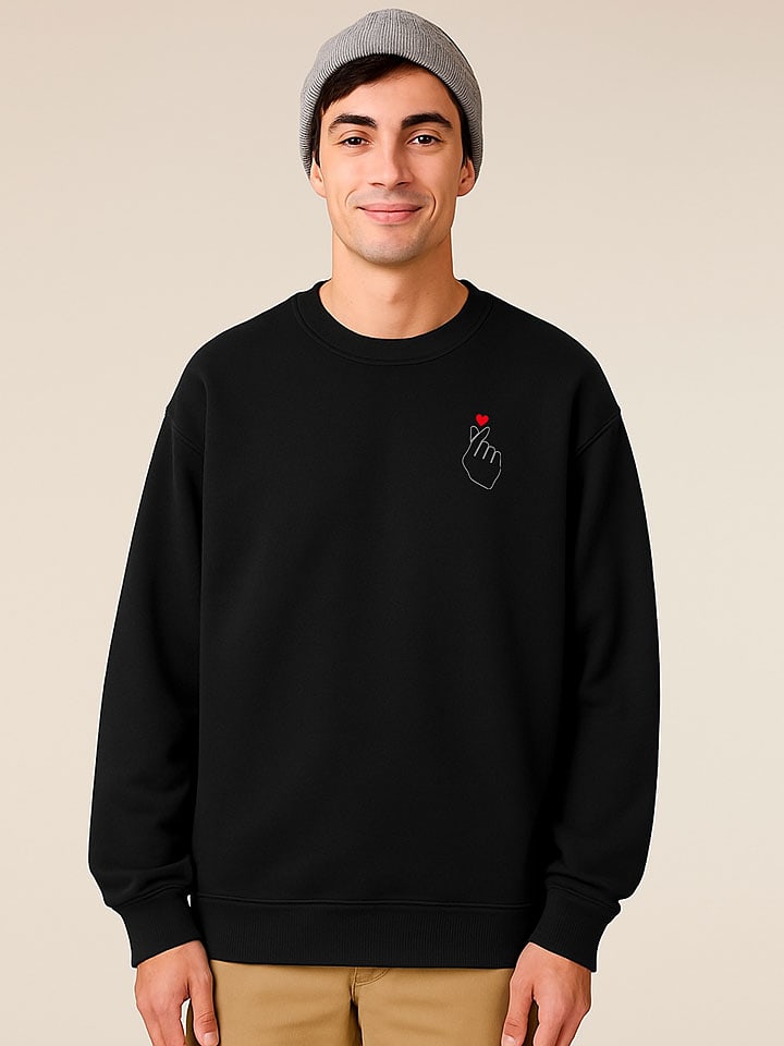Bluza "K Love Cur" w kolorze czarnym