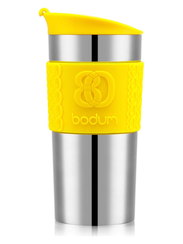 Isoleerbeker "Travel Mug" geel - 350 ml