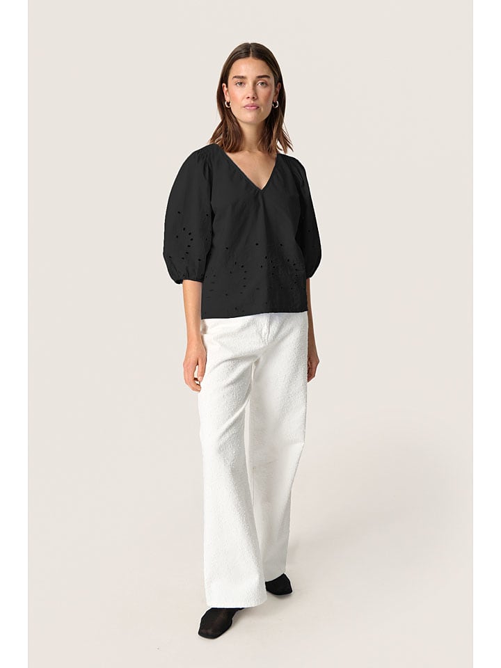 Bluse "Manja" in Schwarz