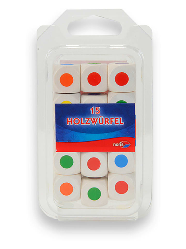 Kostki w różnych kolorach - 3+