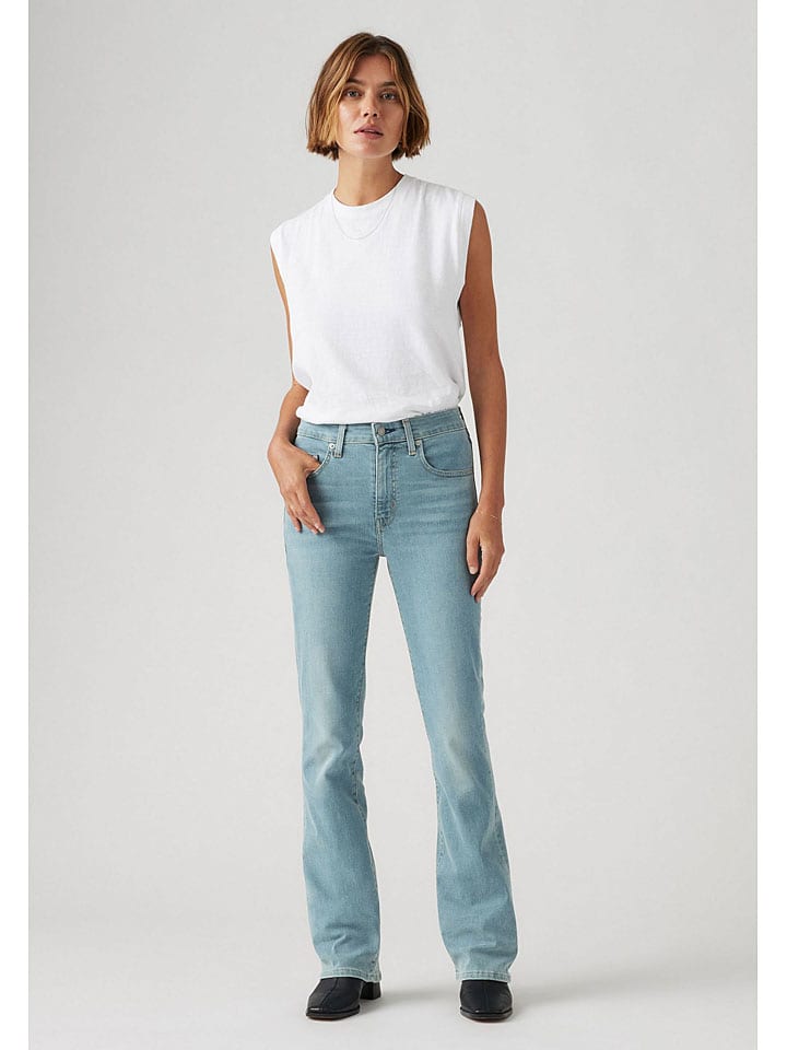 Dżinsy - Bootcut fit - w kolorze błękitnym