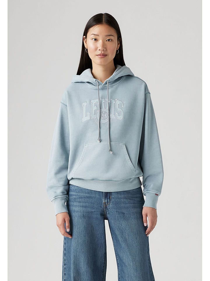 Bluza w kolorze błękitnym