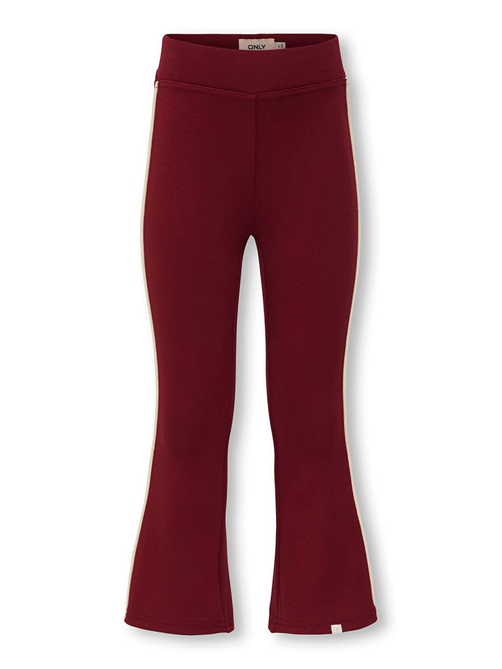Legginsy "Paige" w kolorze czerwonym