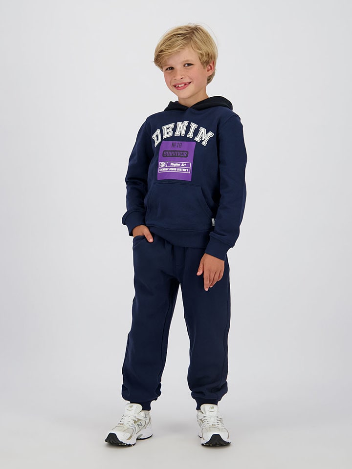 Sweatbroek donkerblauw
