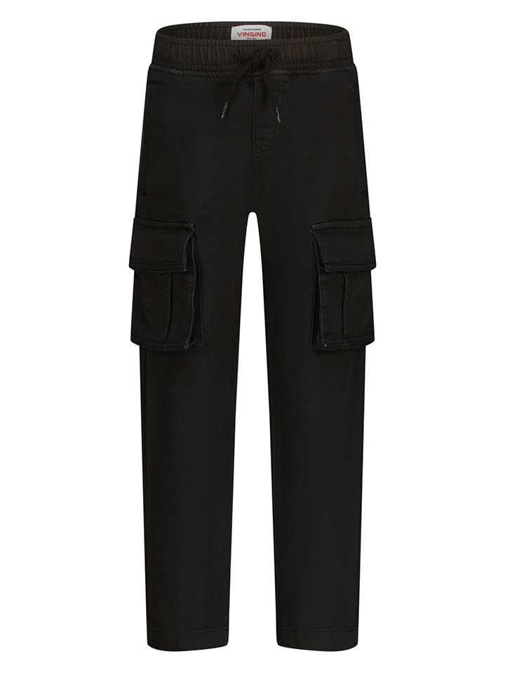 Cargohose in Schwarz