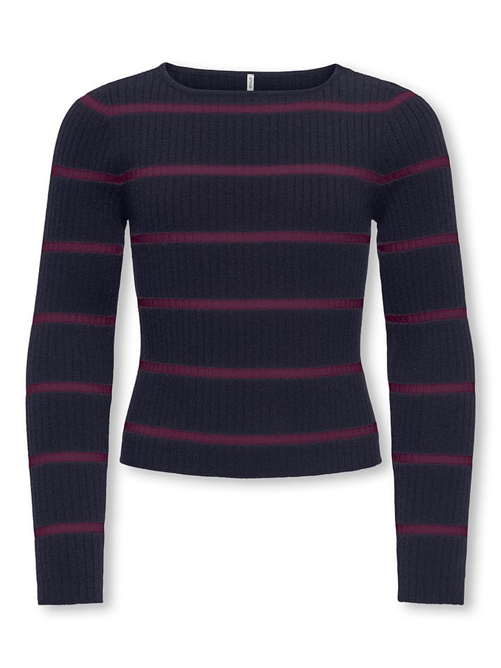 Trui "Ibi" donkerblauw/paars