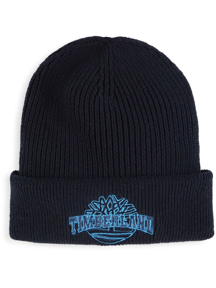 Czapka beanie w kolorze granatowym
