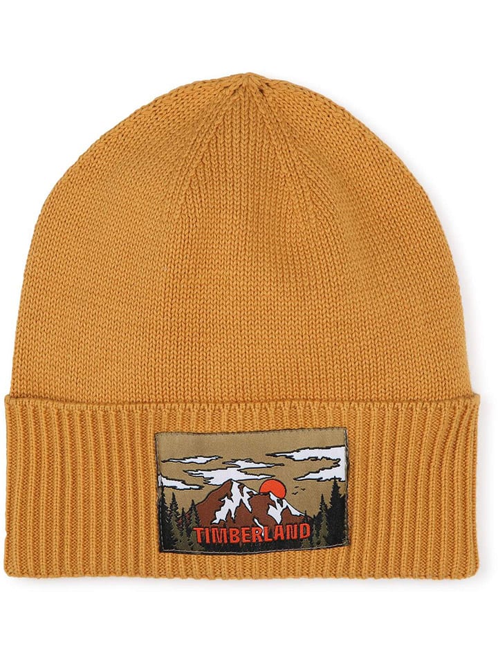 Czapka beanie w kolorze pomarańczowym